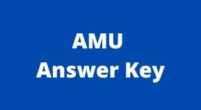 AMU Entrance Answer key 2024 Class Class 11 9 6 | AMU Class 6 9 11 Answer key 2024 Link