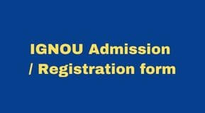 IGNOU Admission form July January 2024 Date | IGNOU January 2024 Registration form link