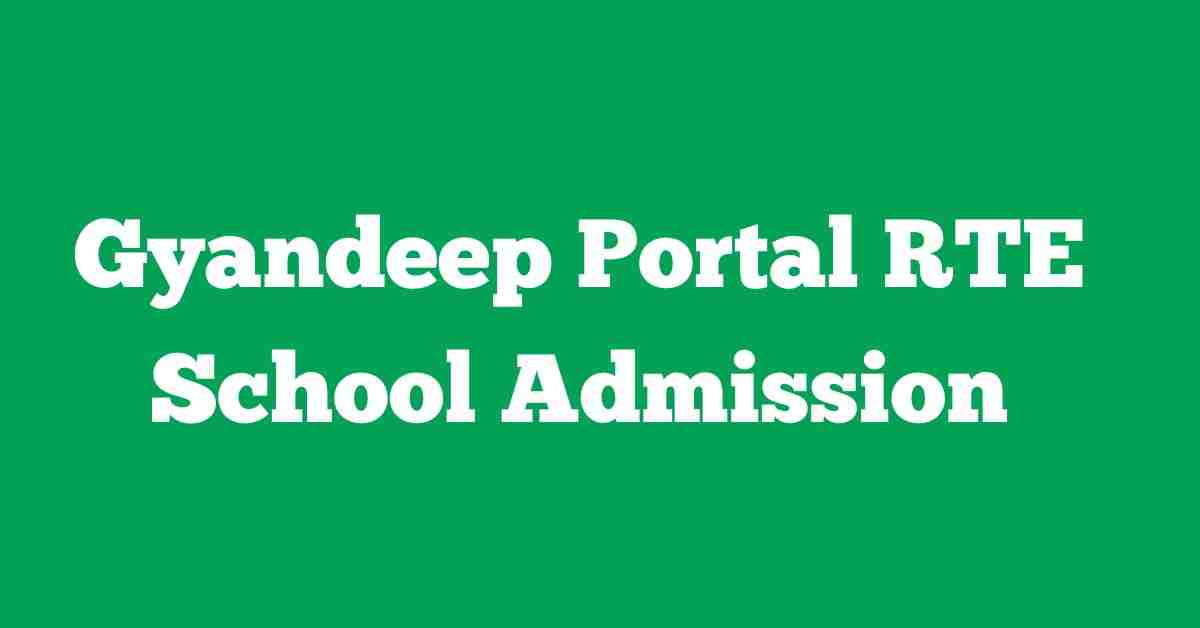 Gyandeep Bihar RTE Free School Admission form